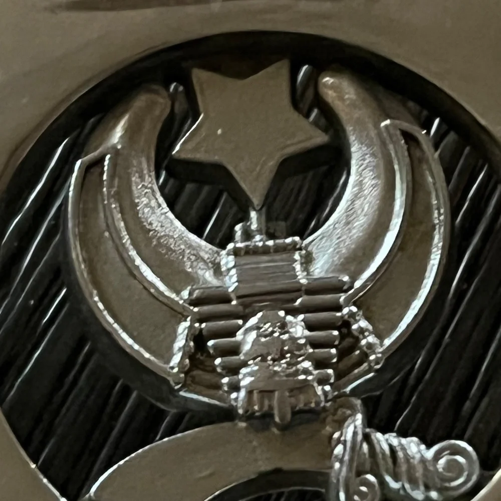 Vintage Belt Buckle Masonic Shriners